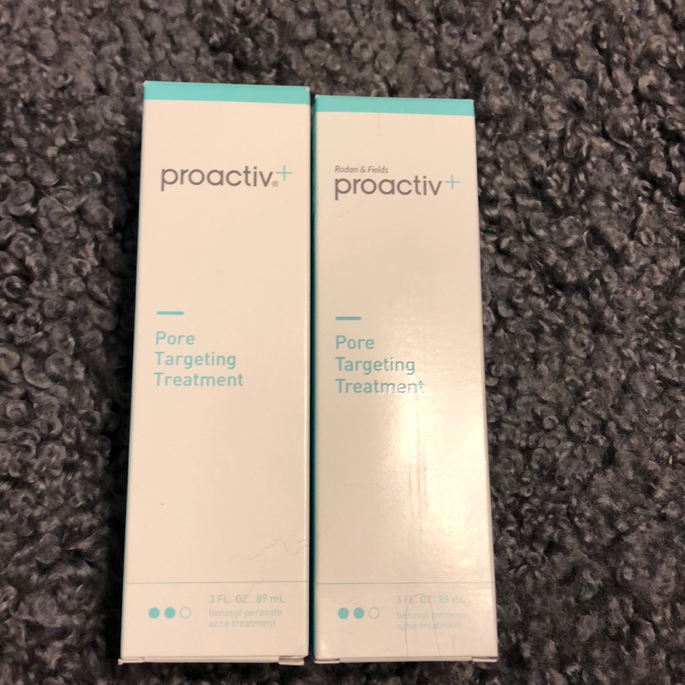 Proactive plus pore targeting treatment